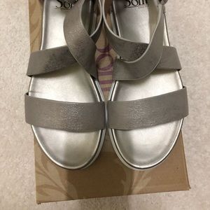 Silver Soffit Sandals.
